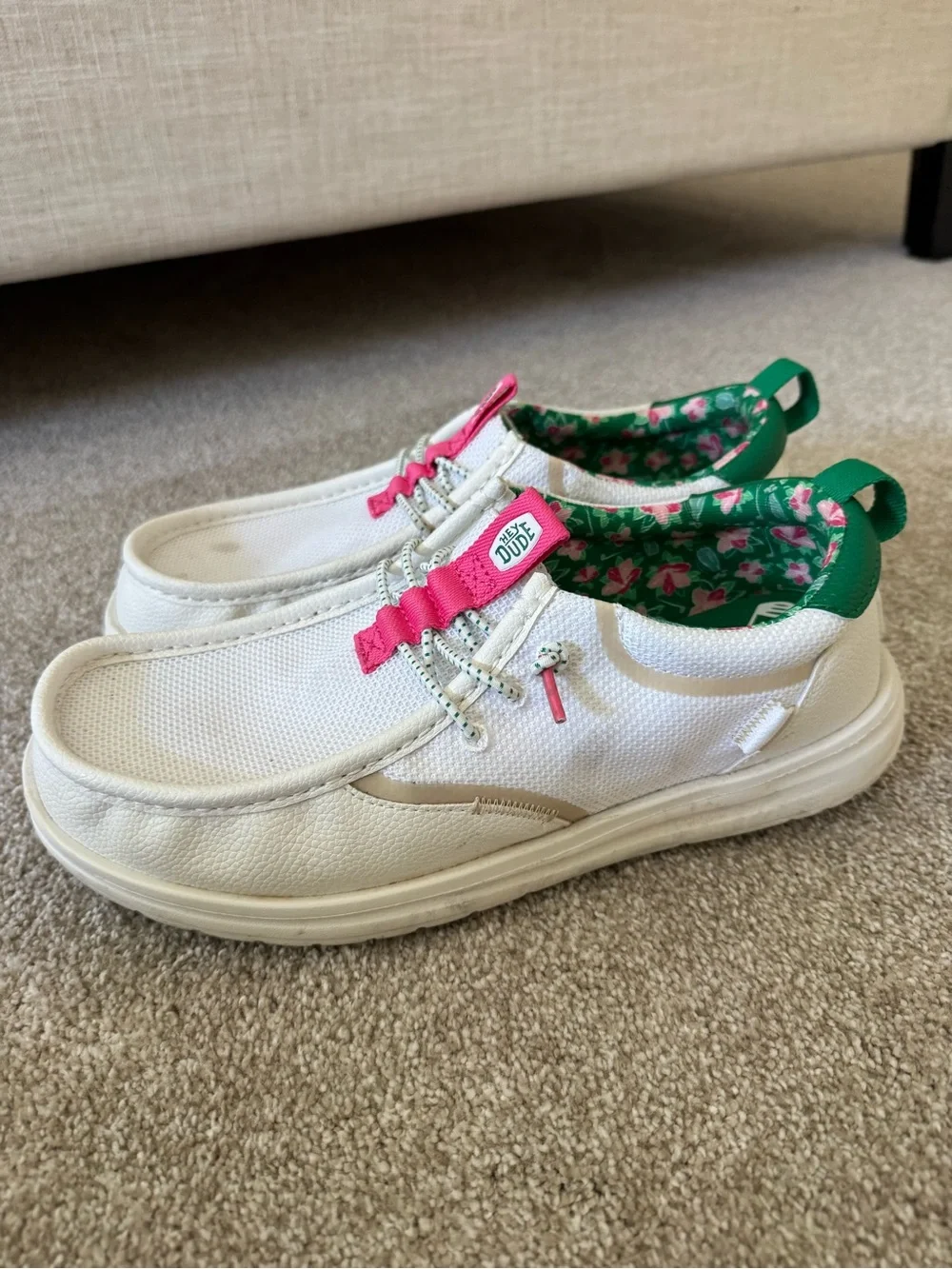 Hey Dude Azalea White Slip-Ons